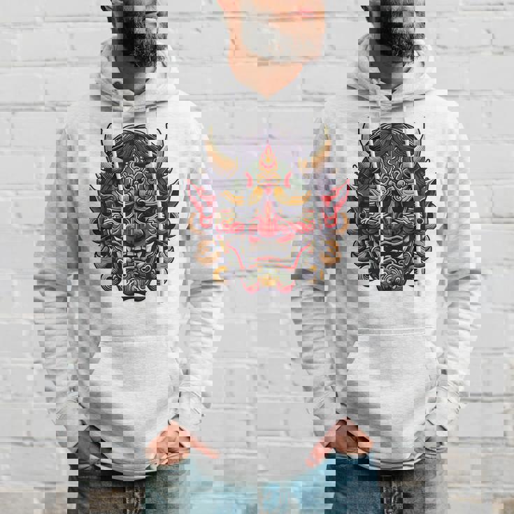 妖怪はにゃおにマスク 日本の悪魔 鬼鬼 鬼 鬼 おにマスク パーカー 彼への贈り物