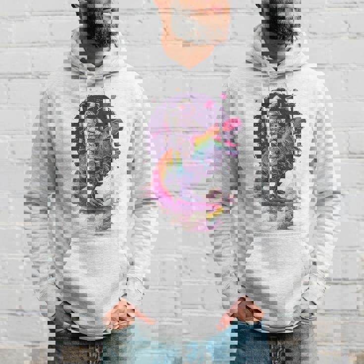 宇宙飛行士tレックス 恐竜 宇宙人 宇宙人 惑星 銀河 パーカー 彼への贈り物