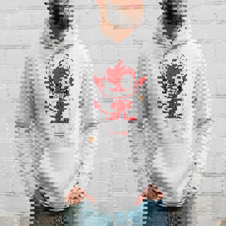 小さな悪魔 いたずらな小悪魔 長袖tシャツ パーカー 彼への贈り物