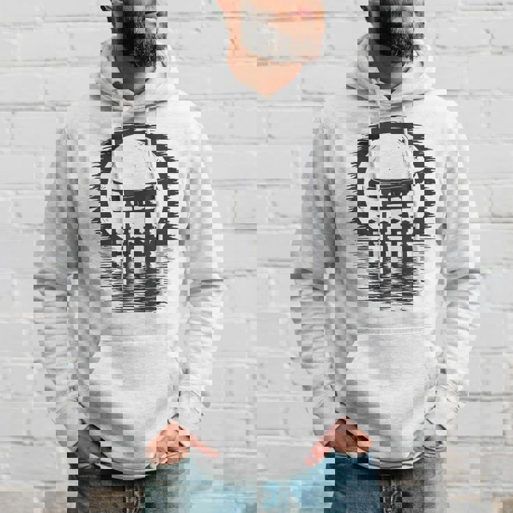 日本の鳥居アート パーカー 彼への贈り物