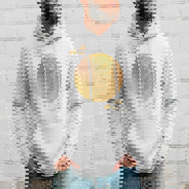 月と龍 満月 龍 パーカー 彼への贈り物