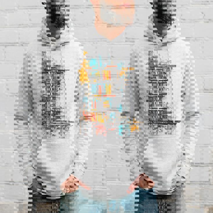 本 抽象的 グラフィック デッサン イラスト 絵画 本 パーカー 彼への贈り物