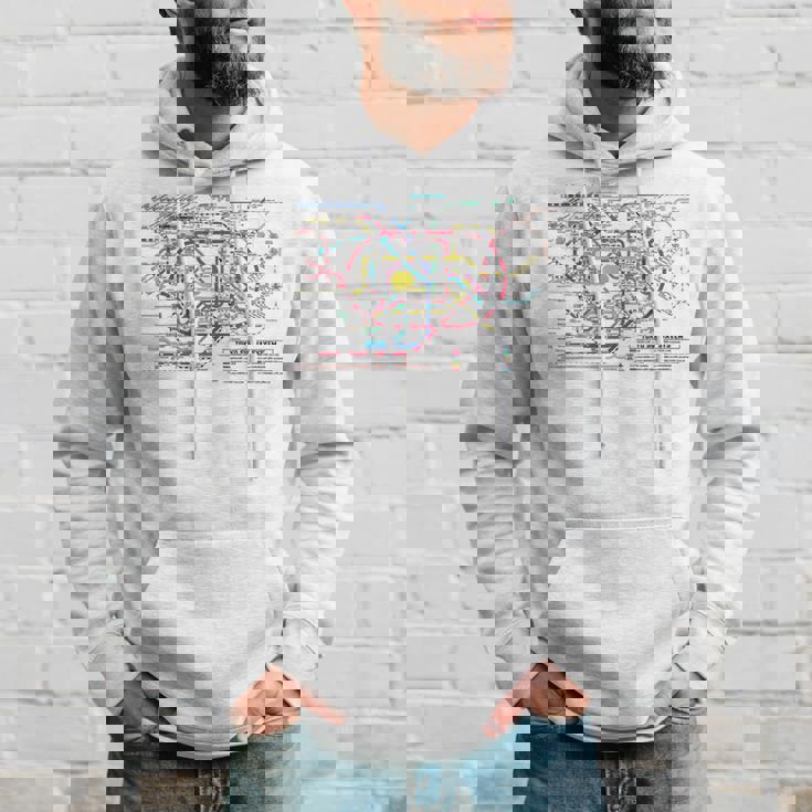 東京地下鉄地図 地図 東京地下鉄 パーカー 彼への贈り物