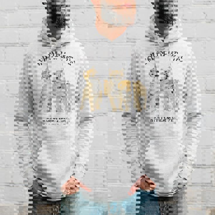 柴犬 しばいぬ 子柴 柴犬子犬 チーム いぬ プリント 写真 水彩 おしゃれ かわいい 犬飼い 犬好き パーカー 彼への贈り物