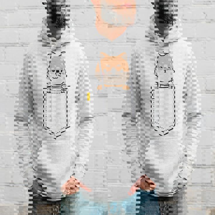 柴犬 しばいぬ 子柴 柴犬子犬 ワンポイント ポケット デザイン かわいい おもしろ 可愛い 犬飼い 犬好き パーカー 彼への贈り物