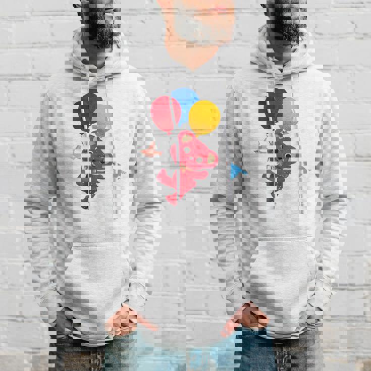 森のぬいぐるみラズ ぷかぷか風船 パーカー 彼への贈り物