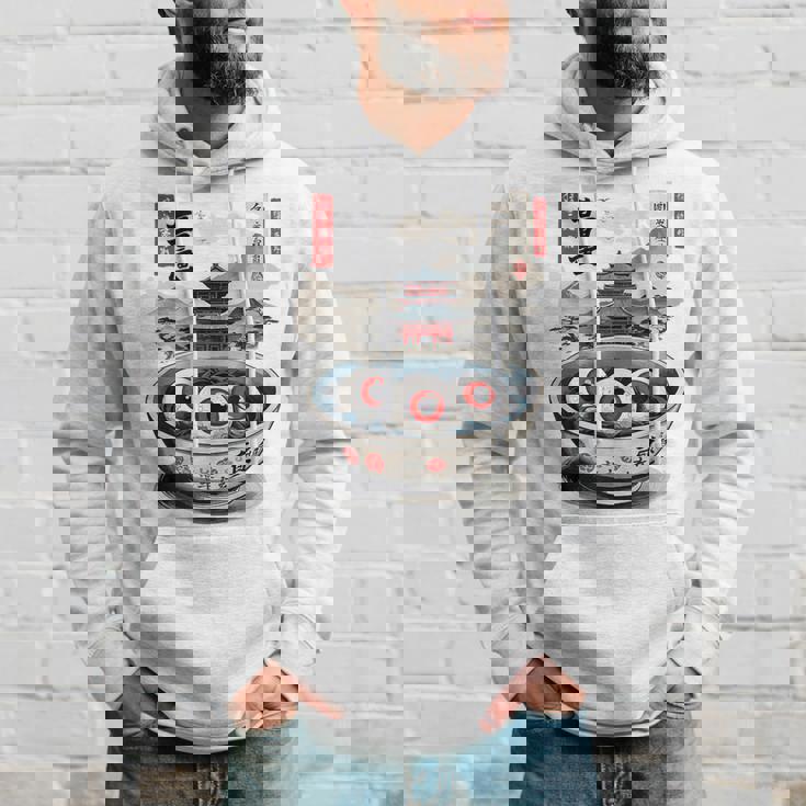 浮世絵ジャパン オカルトホラー ハロウィン 妖怪ラーメン エステ パーカー 彼への贈り物