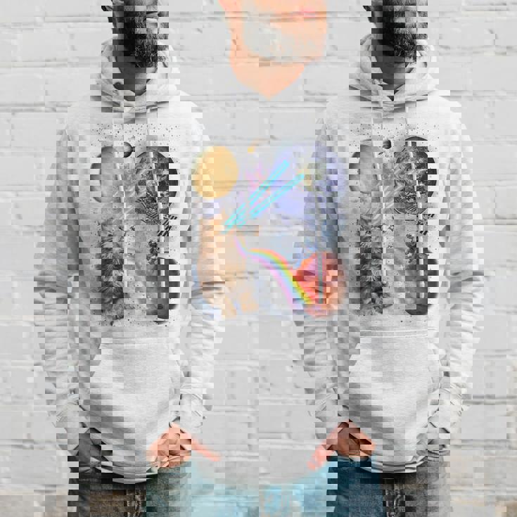 猫 ねこ 宇宙 惑星 パーカー 彼への贈り物