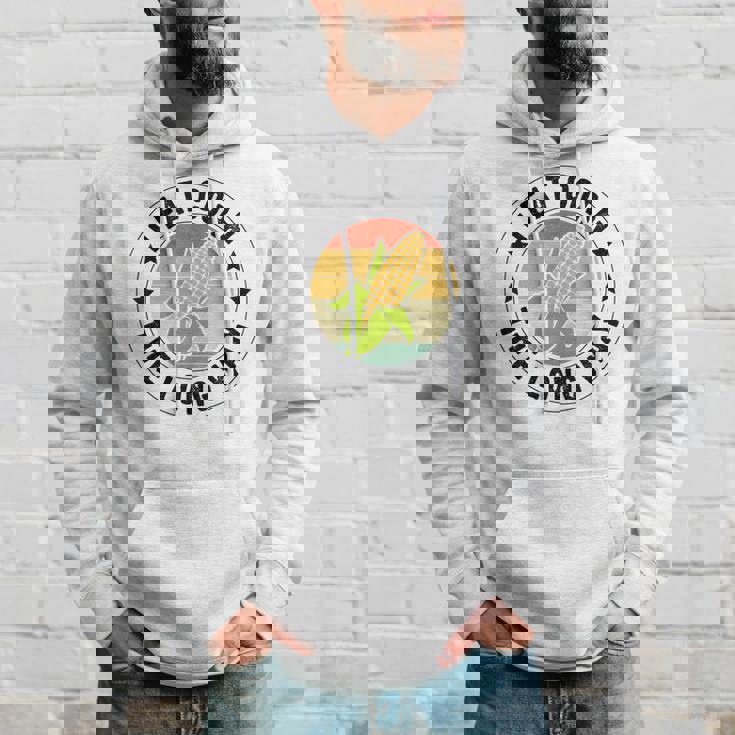 私はトウモロコシを食べます パーカー 彼への贈り物