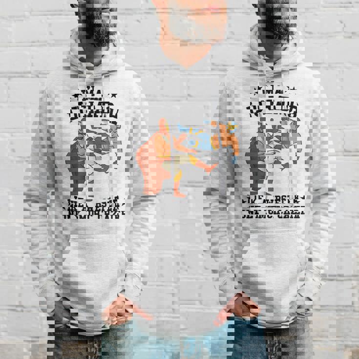 私はレスラーのようなルチャドールだけだ もっとクレイジーなルチャ・リブレ パーカー 彼への贈り物