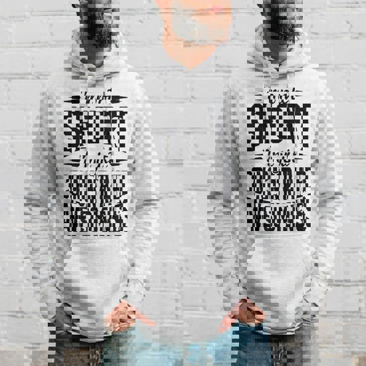 私は背が低いのではなくただ凝縮しているだけです素晴らしさ パーカー 彼への贈り物