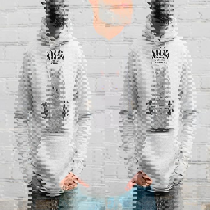 筋トレ ジム やる気がないなら家に帰れ ネザーランドドワーフ ウサギ ホワイト パーカー 彼への贈り物