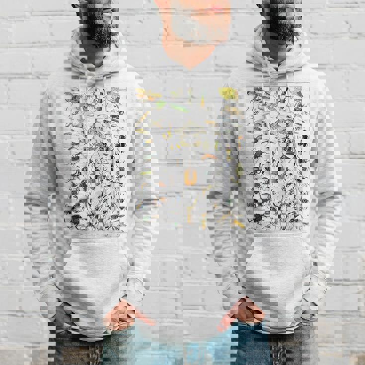 虫 昆虫 虫虫型 昆虫学プリント 虫プリント パーカー 彼への贈り物