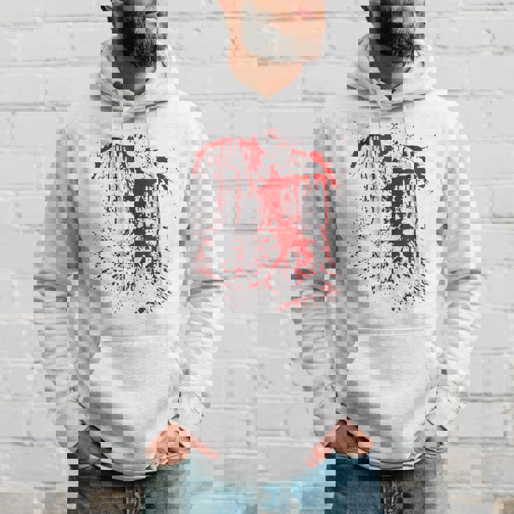 血まみれの傷 ハロウィンコスチューム 血はね けが ゾンビ パーカー 彼への贈り物