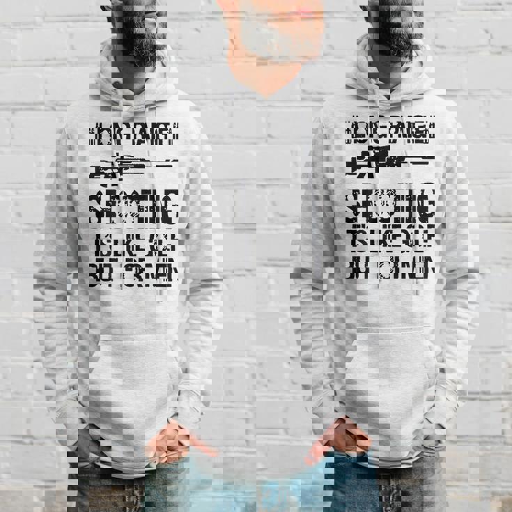 長距離射撃 It's Like Golf But For 背面 パーカー 彼への贈り物