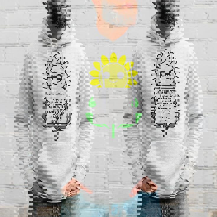 面白いひまわりおもちゃ ポジティブカード ポジティブヒマワリ パーカー 彼への贈り物