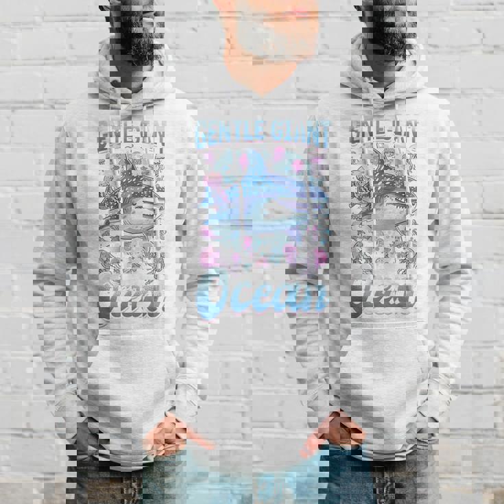 面白いジンベイザメ 動物 優しい海の巨人 パーカー 彼への贈り物