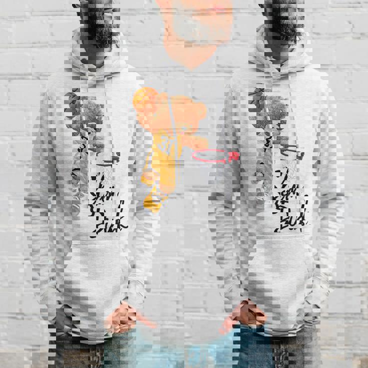 面白いテディベア スラムダンク テディベア バスケットボール パーカー 彼への贈り物