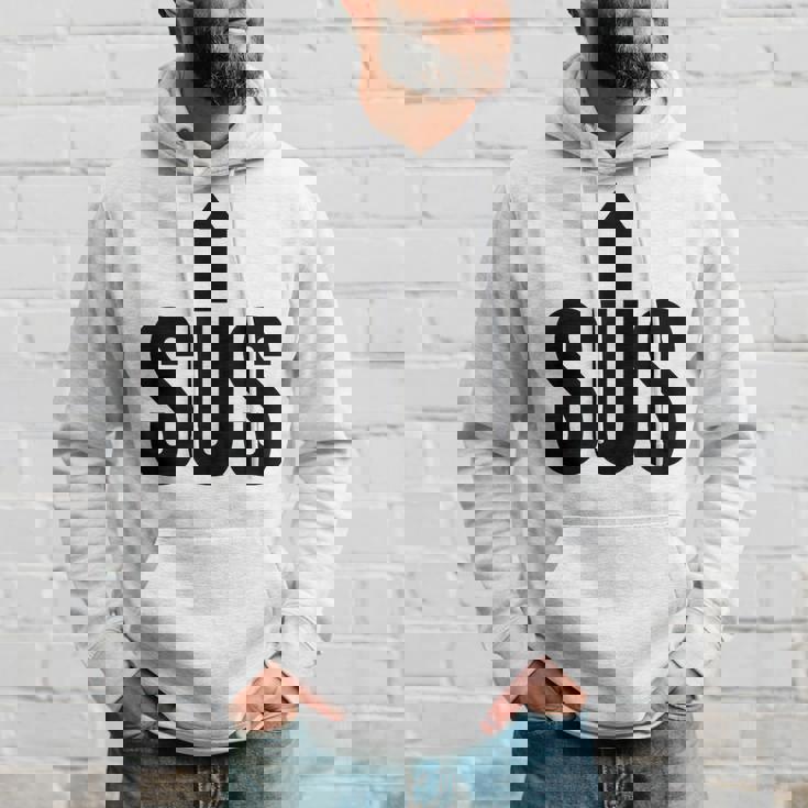 面白い不審者は面白いいたずら者は遊び心のある引用 パーカー 彼への贈り物