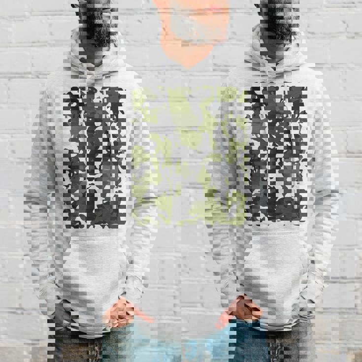 面白い猫のカモフラージュカモフラージュパターンペット猫 パーカー 彼への贈り物