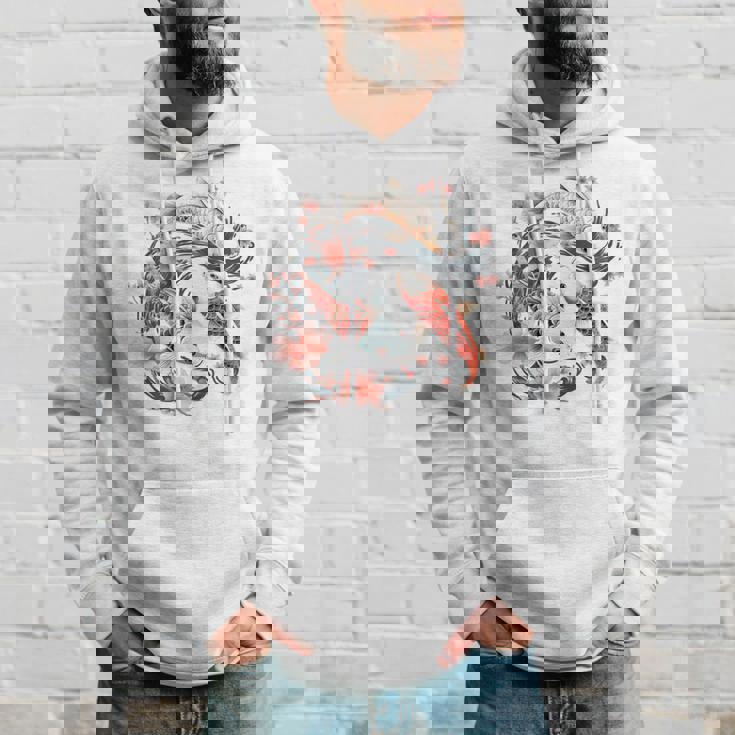 鯉 桜 長袖tシャツ パーカー 彼への贈り物