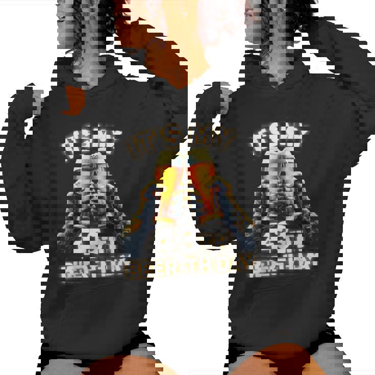 43歳の誕生日プレゼントのアイデアbeerthdayビール レディースパーカー