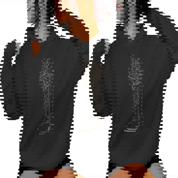 Coastal Cowgirl ニュートラルタン フローラル カウボーイブーツ ウエスタン レディースパーカー