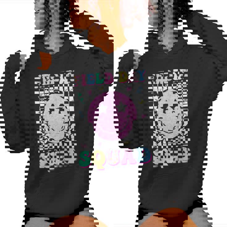 Field Day Squad Retro Groovy School Field Day Team Women Hoodie