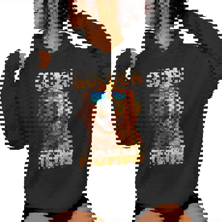 Golden Mommyゴールデン・ママ 母の日 ゴールデンレトリバー・ママ レディースパーカー