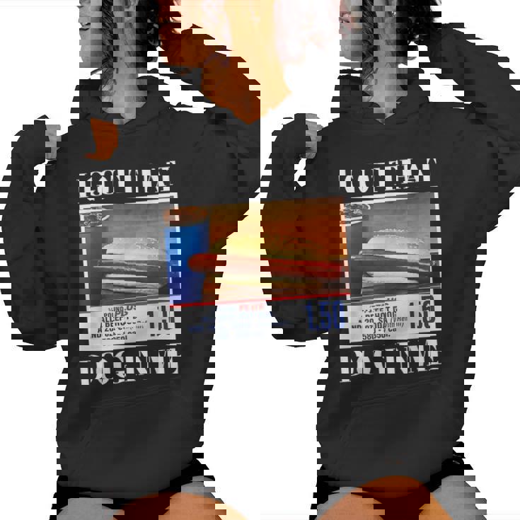 I Got That Dog In Me、 Hot Dog Meme レディースパーカー