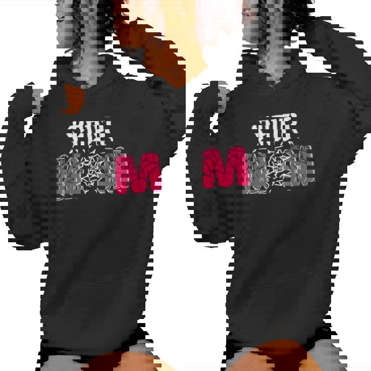 Groovy Spider Mom Matching Family Party Mama Women Hoodie