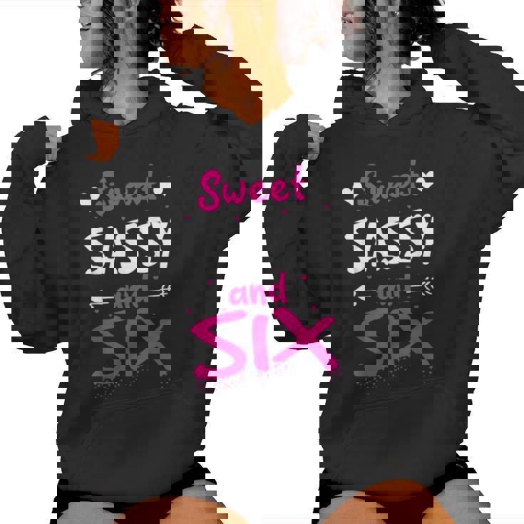 Happy 6Th Birthdayweetassy Andix Girls 6歳 レディースパーカー