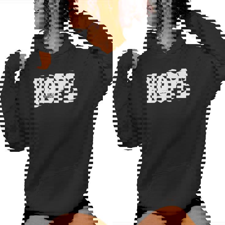 Hope Romans 15 13 レトロ グルービー 面白い クリスチャン 信仰 聖書 J レディースパーカー