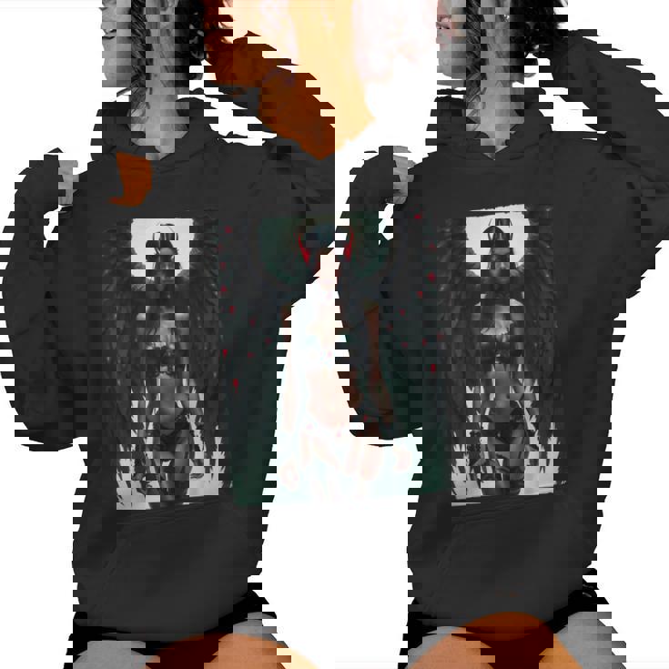 Hot Girl On 男性用 堕天使バトルレディ レディースパーカー