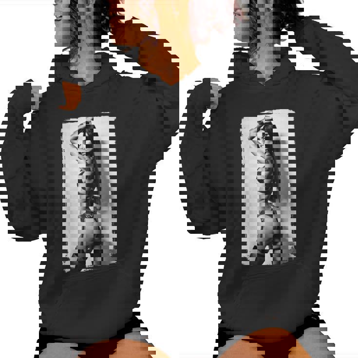 Hot Girl On 男性用 セクシー ブーティー ビキニ モデル 2 Bw レディースパーカー