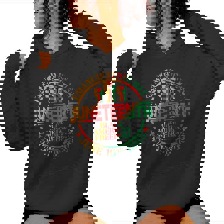Junenth African American Freedom Black History Men Women Hoodie