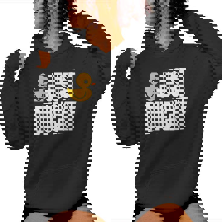 Just Duckyラバーダック レディースパーカー