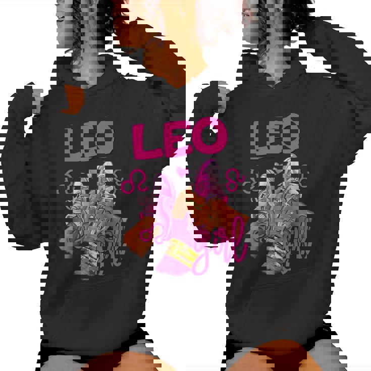 Leo Girl Birthday Sneakers Zodiac Sign Bday Girl Women Hoodie Leo Girl Birthday Sneakers Zodiac Sign Bday Girl Women Hoodie