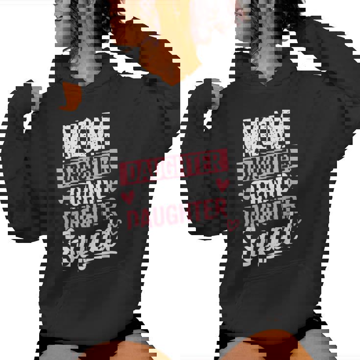 Mom Daughter Granddaughterquad マッチングママ 母の日 レディースパーカー