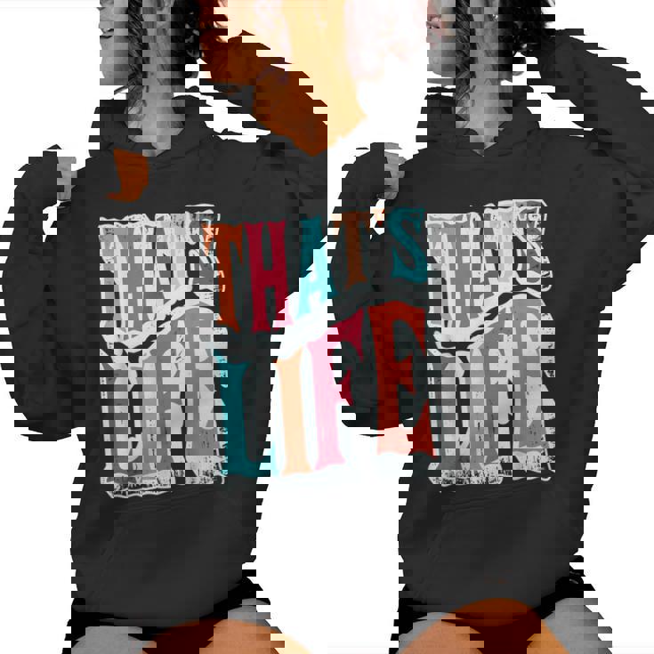 That Is Life Retro Groovyintage レディースパーカー