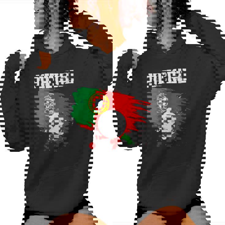 Maillot De Football Portugal Drapeau Portugal Football Fille Sweat