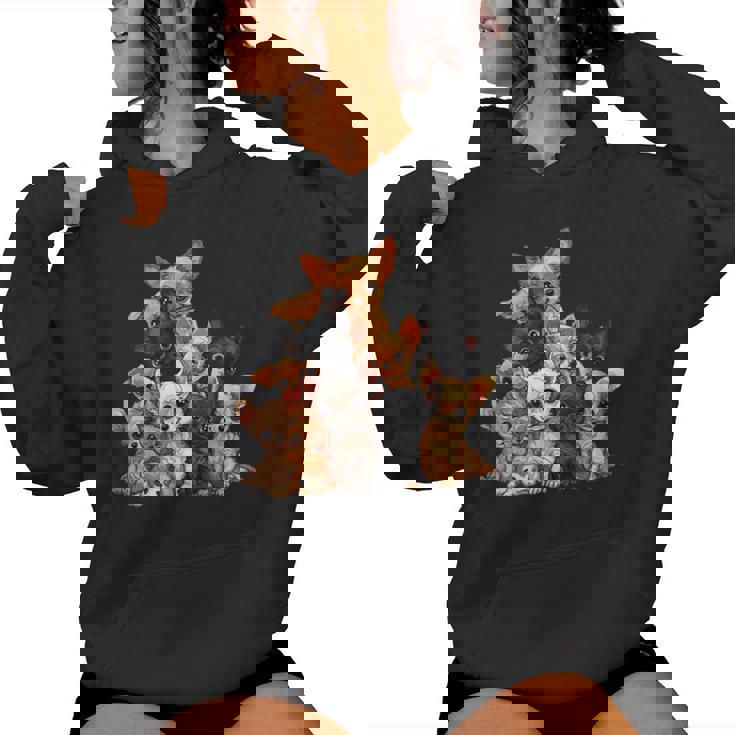 アニメ カワイイ チワワ 女の子 男の子 キッズ レディースパーカー