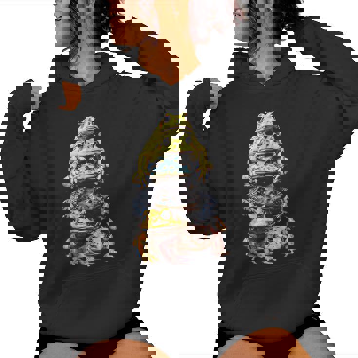 カエルキャッチャー 男の子 女の子 カエルハンター 動物 恋人 カエル レディースパーカー