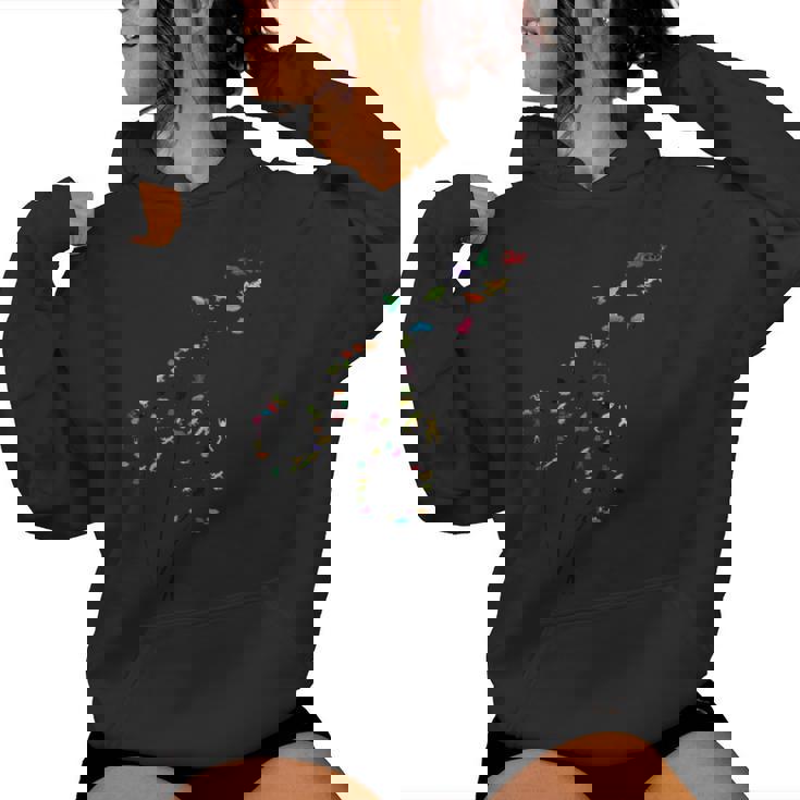 タンポポのカエルの花、花のカエルの木 レディースパーカー