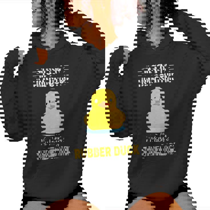 ラバーダックシャツ I'm Really A Rubber Duck レディースパーカー