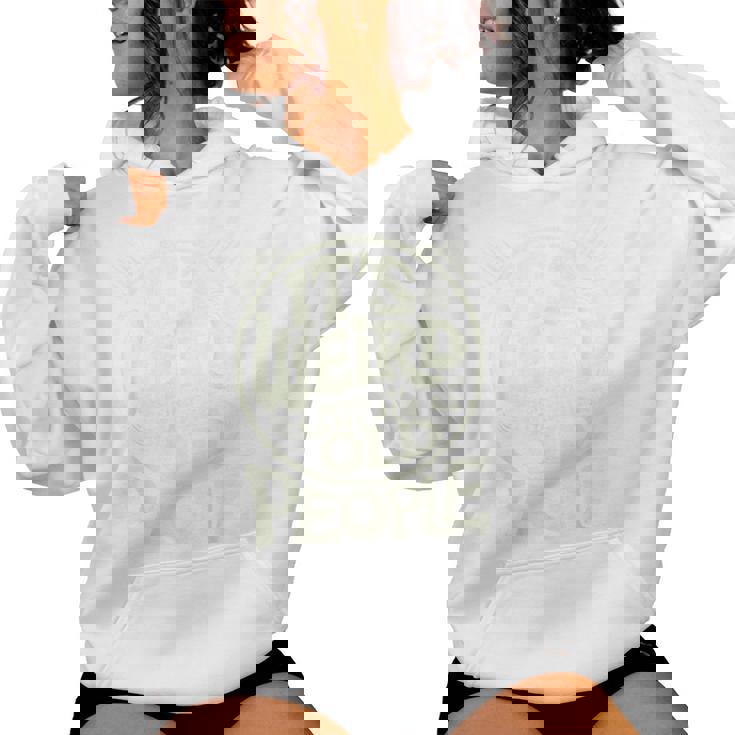 Theame Age As Old People 面白いレトロエイジジョーク レディースパーカー