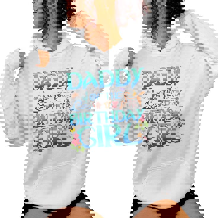 Daddy Of The Birthday Girl Matching Oceania Adventure Family Women Hoodie