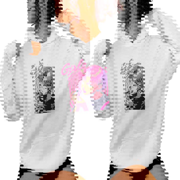 Girls Eat Out 面白いレトロデザイン 長袖tシャツ レディースパーカー