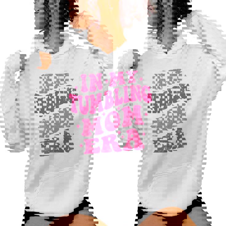 In My Tumbling Mom Era Tumbling Mom Lovers 母の日 長袖tシャツ レディースパーカー