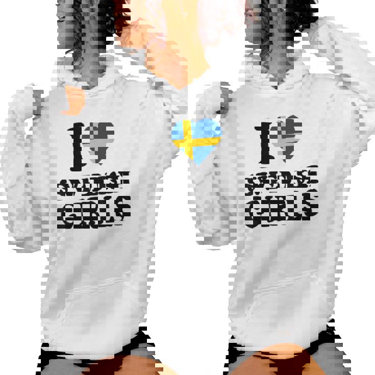 I Lovewedish Girls レディースパーカー